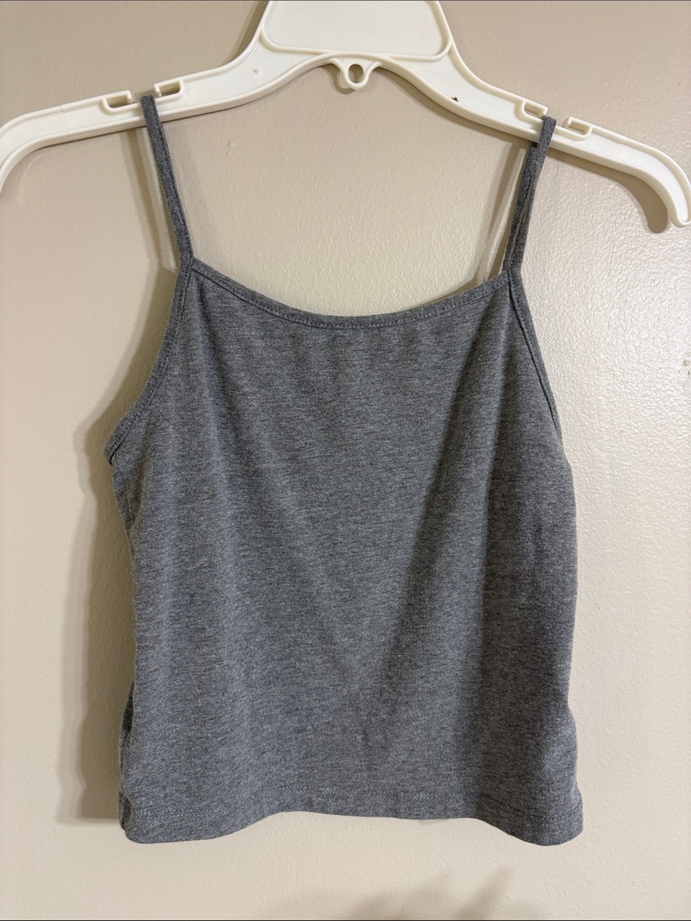 Wild fable Gray Women's Spaghetti Strap Tank Top